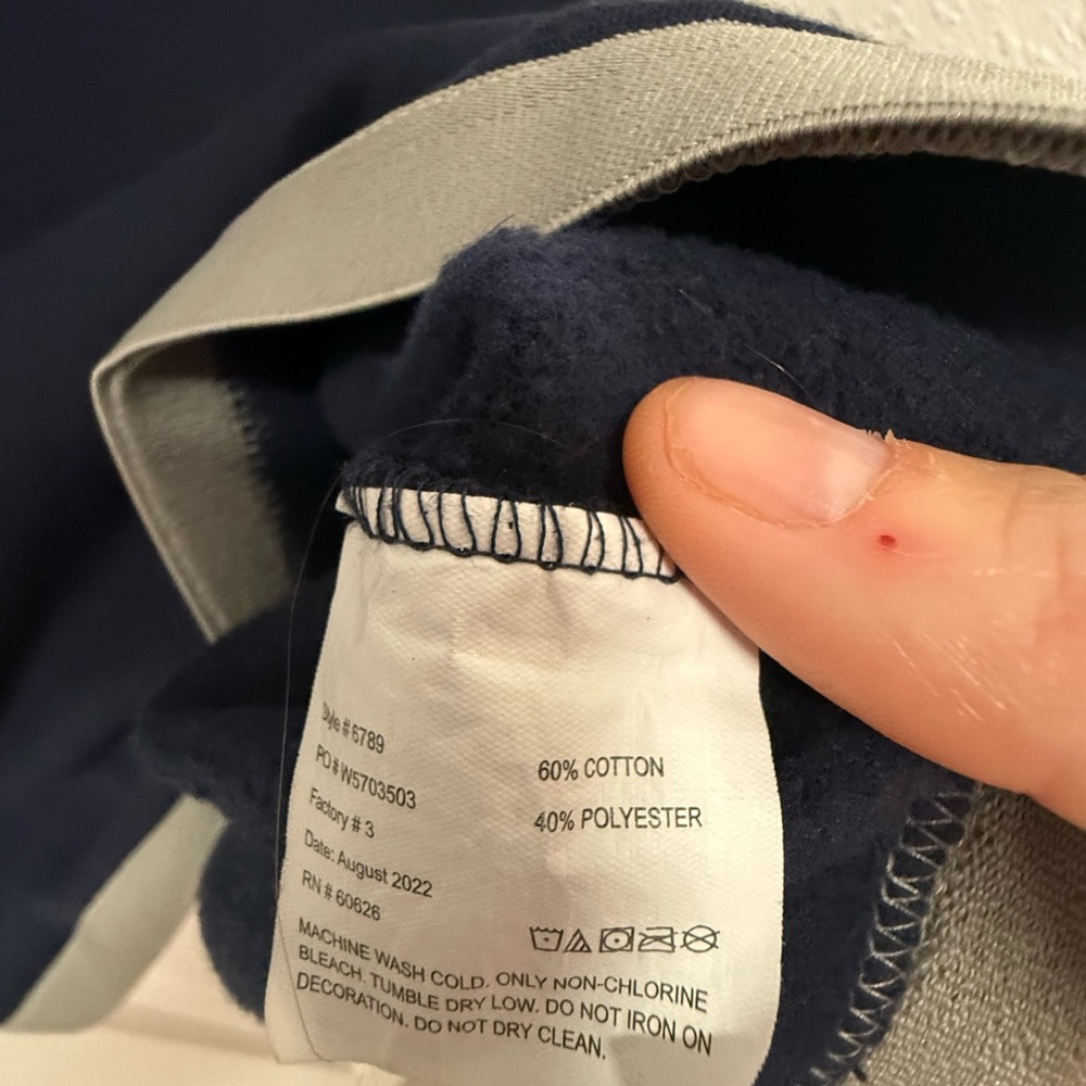 Dallas Open Navy Crewneck Sweatshirt - Picture 4 of 7